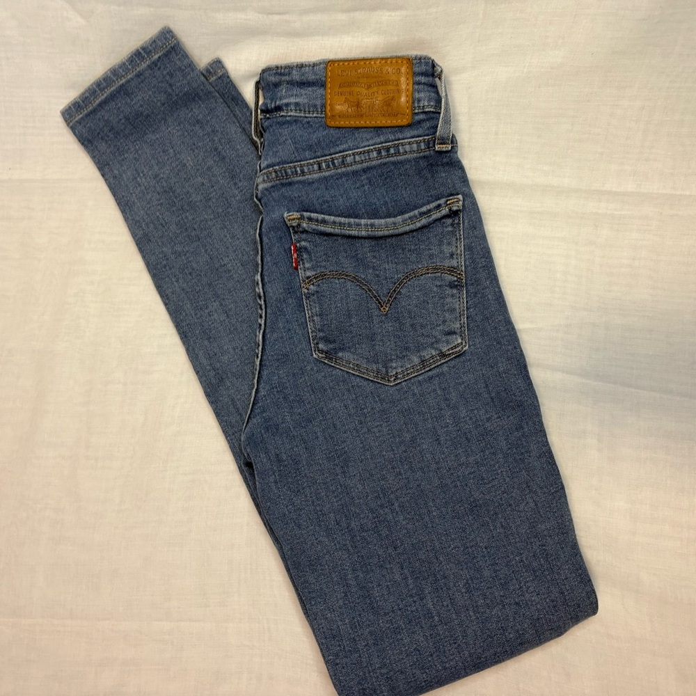 Levi’s Premium 721 High-Rise Skinny Jeans